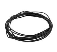 sourcing map Gaine Thermorétractable 1,5mm Diamètre 2:1 Rapport 5M Noir | Tube Thermorétractable, Fil Enveloppe