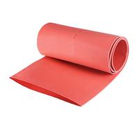sourcing map Gaine Thermorétractable, 120mm Dia Gaine thermorétractable 2:1 pour câble, 1 m - Rouge
