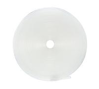 sourcing map Gaine Thermorétractable 12mm Diamètre 19mm Plat Largeur 2:1 Manchon Câble Enveloppant Thermorétractable Tube 10m Transparent