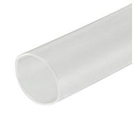 sourcing map Gaine Thermorétractable 3.5mm Diamètre 2:1 Tube Thermorétractable Enveloppe Câble Manchon Câble Enveloppant Thermorétractable 1m Transparent