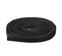 sourcing map Gaine thermorétractable 4:1 à double paroi adhésive étanche pour câble électrique industriel Noir 16 mm de diamètre 10 m