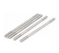 sourcing map Goujon Double Extrémité Filetage Tige Vis Boulon Serré Réglable Pousser M8 x 160mm 5Pcs
