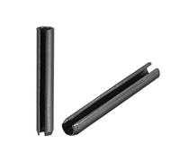 sourcing map Goupille à Ressort Fendue 5mm x 45mm Finition Unie 65Mn Rouleau Assortiment Kit pour Petits Projets Machines 30Pcs