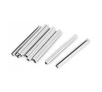 sourcing map Goupille à Ressort Fendue M5 x 50 mm en acier inoxydable 304 Rouleau Cheville broche 10pcs