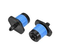 sourcing map goute à goute Émetteurs Ventilateur Forme Réglable 360 Degré Bleu pour 1/4" Irrigation Tube Tuyau 10 pièces