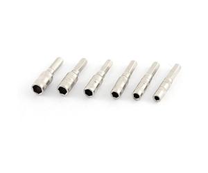 sourcing map H4 Jarret 2.5mm 3mm 3.5mm 4mm 4.5mm 5mm 6 Points Hexagonal Prise 6 en 1