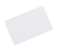 sourcing map ID Carte RFID Proximité 125KHz T5577 Réinscriptible Sans Contact PVC 0,8mm Épais pour Porte Entrée Accès Contrôle Système Blanc Paquet de 5