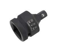 sourcing map Impact Socket Adaptateur et Réducteur 1 Pouce Femelle à 1/2 Pouce Mâle Cr-Mo Acier
