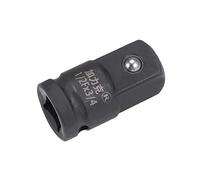 sourcing map Impact Socket Adaptateur et Réducteur 3/4 Pouce Carré Embout à 1/2 Pouce Cr-Mo Acier