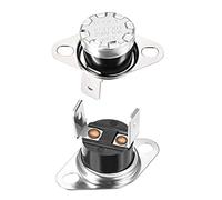 sourcing map Interrupteur contrôle température KSD301 thermostat 105°C 10A normalement fermé NC 2Pcs