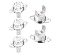 sourcing map Interrupteur contrôle température KSD301 thermostat 190°C 10A normalement fermé NC 5Pcs