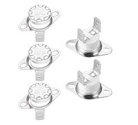 sourcing map Interrupteur contrôle température KSD301 thermostat 210°C 10A normalement fermé NC 5Pcs