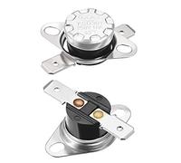 sourcing map Interrupteur contrôle température KSD301 thermostat 40°C 10A N.O 6,3mm Pin 2Pcs