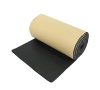 sourcing map Isolant Phonique Thermique pour Voiture Noir 1pc 10mm | Matériau: Mélanges De Coton, Dimensions: 150x50cm, Utilisation: Plafond, Porte, Sol, Hayon, Pare-Feu, Passage De Roue, Coffre