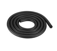sourcing map Joint d'étanchéité en caoutchouc mousse, diamètre 10 mm, longueur 4 m, diamètre 10 mm, caoutchouc EPDM rond pour bricolage, entrepôt, tampons, tubes en mousse, travaux manuels