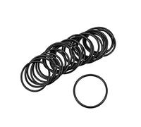 sourcing map Joint Torique 26mm OD 23mm ID 1.5mm Largeur Métrique Nitrile Caoutchouc Joint Étanchéité Paquet de 25