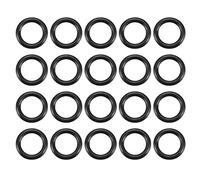 sourcing map Joint Torique 9mm OD 6mm ID 1.5mm Largeur Métrique Nitrile Caoutchouc Joint Étanchéité Paquet de 20