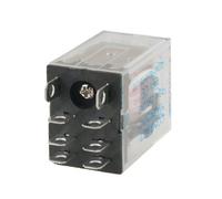 sourcing map JQX-13F 10A / 10A 240VAC / 28VDC Contactez AC 220V Coil relais électromagnétique avec 8 broche