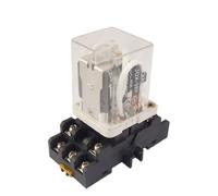 sourcing map JQX-38F 40A DC 24V la Tension de la Bobine du Relais de Puissance 3PDT 11 Broches Femelle w
