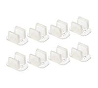 sourcing map LED Néon Montage Clips, Fixation Pinces Support Apte 5mm Silicone LED Néon Flex Bande Éclairage, Paquet de 100