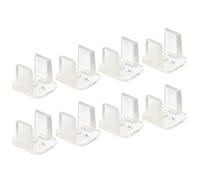 sourcing map LED Néon Montage Clips, Fixation Pinces Support Apte 8mm Silicone LED Néon Flex Strip Lighting, Paquet de 120