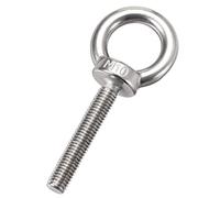 sourcing map Levage Anneau Boulon M10 x 60mm Mâle Fil 304 Inox Acier pour Suspendu Paquet de 2