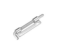 sourcing map Loquet à Ressort 3.3 Pouce Droitier Acier Inox 304 Verrou à baril 5Pcs