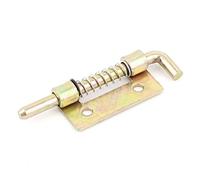 sourcing map Loquet a Ressort porte métal verrouillage barillet 5,5 cm longue