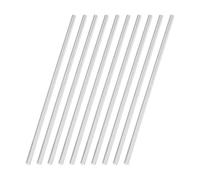 sourcing map Lot de 10 tiges rondes en acier, 2,9 mm x 100 mm SKD11 en acier massif pour perceuse à arbre et tour d'alésage