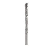 sourcing map Lot de 2 fraises à bout sphérique 6 mm de diamètre 52 mm Longueur de coupe 6 mm Tige en acier rapide 2 cannelures en spirale Upcut CNC fraises à défoncer