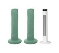 sourcing map Lot de 2 housses anti-poussière pour ventilateur de tour électrique (104 cm) - Housse de protection anti-poussière pour maison/chambre/bureau, matcha