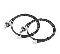sourcing map Lot de 2 sondes de capteur de température 10 K M8 NTC - Câble de sonde thermique de 50 cm
