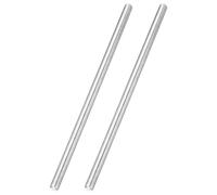 sourcing map Lot de 2 tiges entièrement filetées, M10 x 1,25 mm, en acier inoxydable 304, filetage fin pour droitier, tiges à vis filetées de 250 mm de long pour ancres, boulons, cintres, colliers de