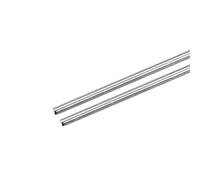 sourcing map Lot de 2 tiges filetées entièrement filetées M5 x 500 mm 0,8 mm en acier inoxydable 304 à droite
