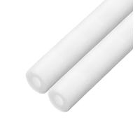 sourcing map Lot de 2 tubes d'isolation en mousse pour tuyau en cuivre, 20 mm (DI x DE x DE), protection contre le gel pour tuyau en cuivre, blanc