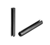 sourcing map Lot de 20 goupilles à ressort fendues - 6 mm x 40 mm - Finition unie - Rouleau de 65 m - Pour petits projets de machine