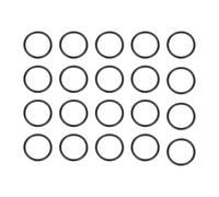 sourcing map Lot de 20 joints toriques en caoutchouc nitrile 48 mm OD 40 mm ID 4 mm de largeur métrique Buna-N NBR Joint d'étanchéité de plomberie Joints toriques pour réparation de voiture