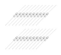 sourcing map Lot de 25 fusibles en tube de verre axiaux avec fil de plomb 3,6 x 10 mm 15 A 250 V pour remplacer ou réparer de nombreux appareils électroniques domestiques (F 15A)