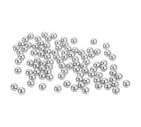 sourcing map Lot de 350 billes de roulement de 4 mm en acier inoxydable 316 G200 - Billes de mélange métriques pour roulements de vélos, roulettes