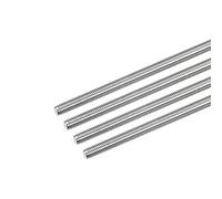 sourcing map Lot de 4 tiges entièrement filetées M6 x 300 mm 1 mm en acier inoxydable 304 à droite