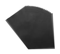 sourcing map Lot de 40 feuilles de papier vélin coloré noir transparent - 21,1 x 15 cm - Feuilles de vélin translucides pour impression d'invitations de mariage, imprimante laser à jet d'encre