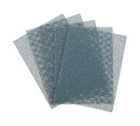 sourcing map Lot de 5 feuilles abrasives en maille grain 120, 7,6 x 10,2 cm, papier abrasif en céramique humide et sec, sans poussière, pour le travail du bois, le polissage et le meulage du métal