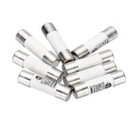 sourcing map Lot de 8 fusibles à fusion rapide 380 V 20 A, cartouche en céramique, fusible micro-ondes, protection de courant type F, 10 x 38 mm pour électricité industrielle
