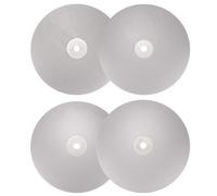 sourcing map Lot de disques abrasifs plats diamantés de 15,2 cm x 1,27 cm, grain 600/1200/2000/3000, pour meulage de la céramique, du verre, des pierres
