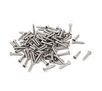 sourcing map M1.4 x 8 mm Cross Tête fraisée Vis autotaraudeuse 100 pcs