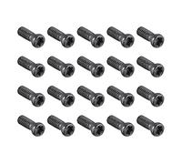 sourcing map M2,5 x8mm Vis Torx pour remplace Carbure Tour CNC 20pcs acier carbone