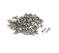 sourcing map M2,5x10mm Vis Acier inox 304 vis tête Torx fixation vis 80 PCS