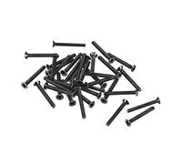 sourcing map M2 x 16mm Cruciforme Vis Attache Noir pour Portable PC TV Ventilateur Interrupteur 150pcs