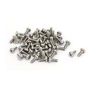 sourcing map M2x5mm Vis à Tête Cylindrique à Six Pans Creux Torx Acier Inox 304 60pc
