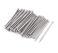 sourcing map M3 x 70mm Vis à tête cruciforme en 304 acier inoxydable 60pcs | cylindrique boulon